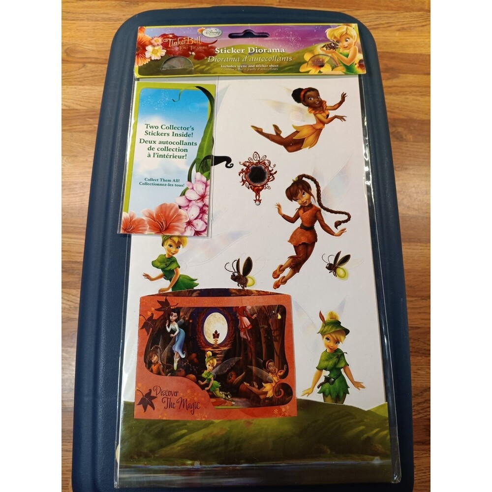 Tinkerbell & The Lost Treasure Sticker Diorama Set W/Mystery Sticker Pack